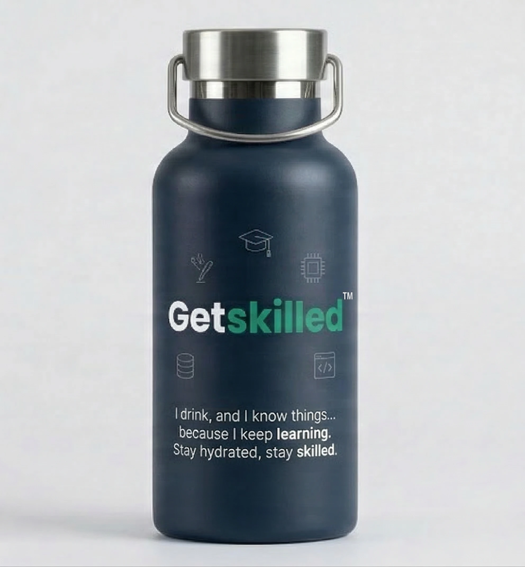 Getskilled Matte Flask